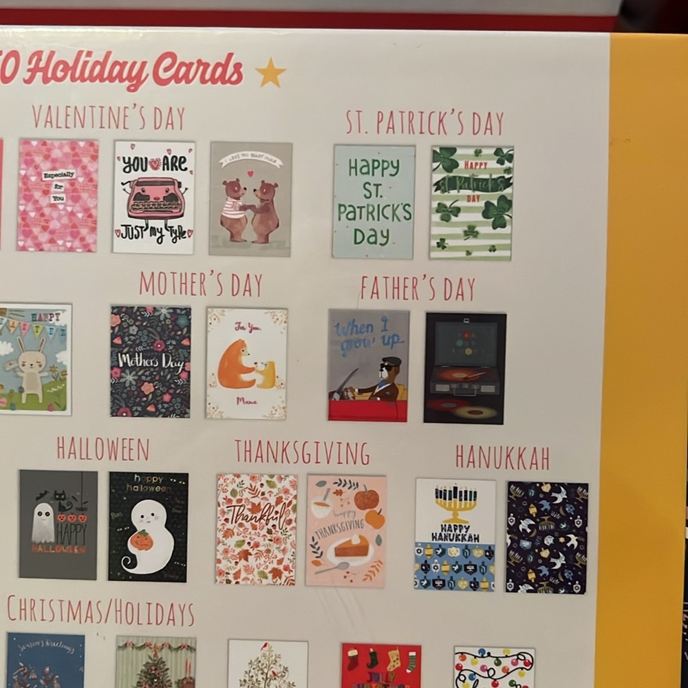 Holiday Card Collection Box - Multicolor - Picture 4 of 6